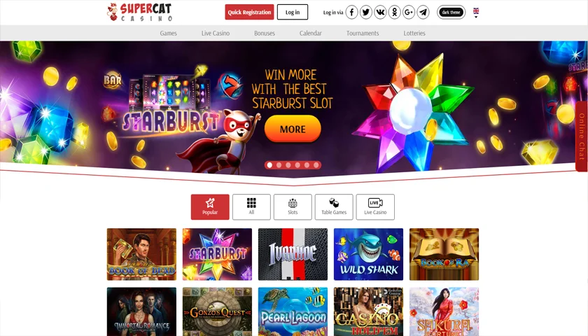 SuperCat-Casino-Screenshot